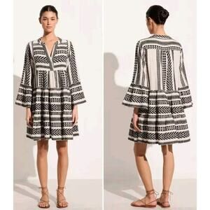 Devotion Twins Ella Embroidered Tunic Dress mini Sz S Small Anthropologie (N